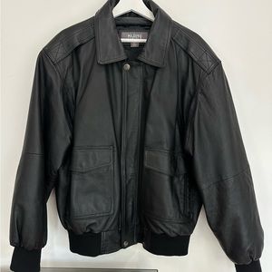 Wilson’s leather bomber jacket